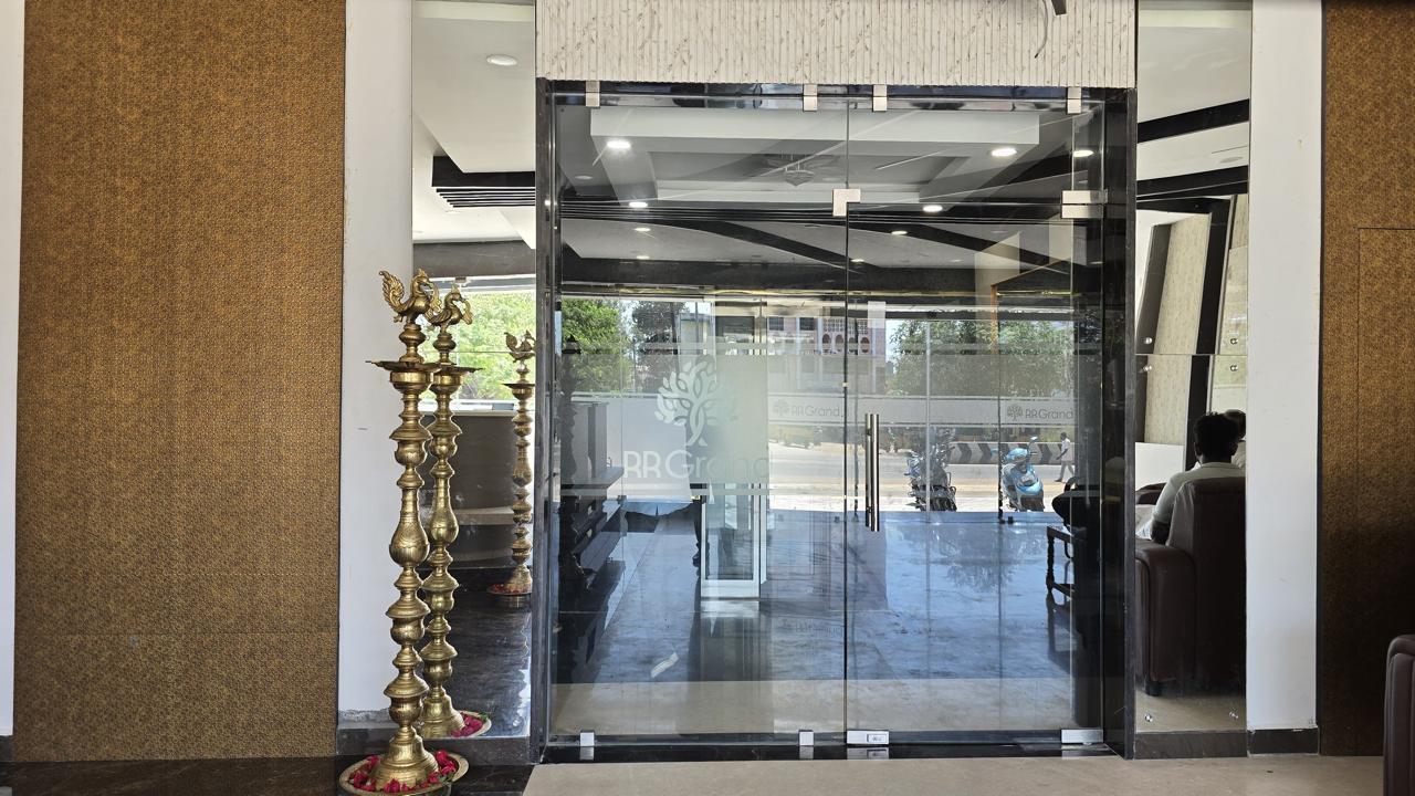 Suite interior with warm lighting